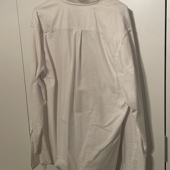 Amazon Essentials White Button Down Dress Shirt - Cotton White L - Picture 4 of 5